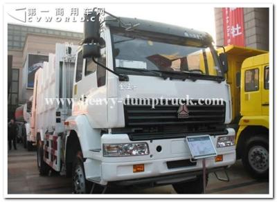 China Sinotruk golden prince 6 x4 heavy card 300 hp tractor head / prime mover for pulling Bulk cement tank trailer for sale