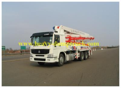 China 39m de boom HOWO ZZ5307N4647C van de concrete pompvrachtwagen met garantie Te koop