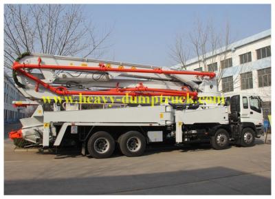 China Concrete Pompaanhangwagen 48m boom met HOWO-chassis en ISO/BV Te koop