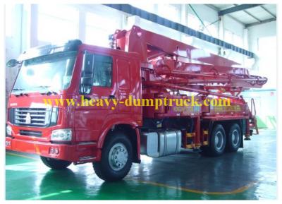 China CCC / CE Sinotruk Concrete Pump Truck 21m Boom with HOWO Chassis for sale