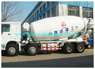 China De tank van de de Concrete Mixervrachtwagen 12CBM van Sinotrukhowo 8x4 met Euro II Emissie Te koop