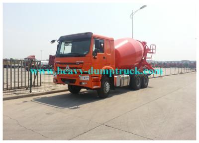 China Siontruk HOWO 9cbm Vrachtwagen 371 van de Cementmixer HP met Eton-de rode kleur van de mixerpomp Te koop