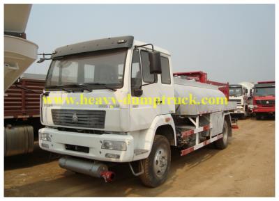 China ISO / CCC Oil Tank Truck  20 CBM 4X2 290hp Front axles loading capacity HF7 1x7000 for sale