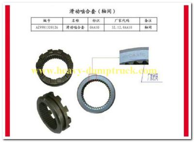 China Vehicle Spare Parts sliding shift sleeve number AZ9981320126 for sale