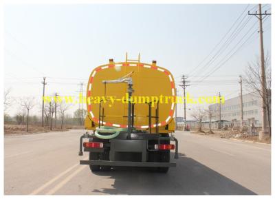 China Yellow Water sprayer Tank Truck 6x4 25tons with powerful engine 380hp LHD RHD for sale