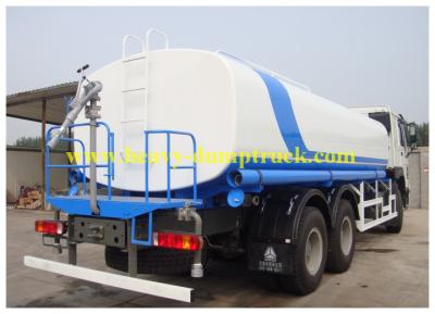 China Sinotruk Sprayer Water Truck 6X4 10000L euro III , Water Storage Tank for sale