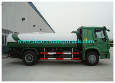 China Impulsión del camión 4x2 del petrolero del agua de Sinotruk Howo 10m3 con el motor 266HP en venta