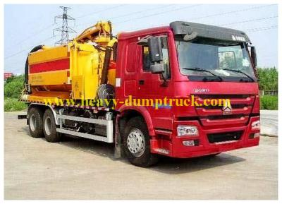 China Removable Sanitation Garbage Truck 336hp Euro III for street cleaning for sale