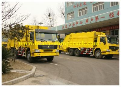 China Waste Disposal Trucks Sinotruk Howo 16 CBM 6X4 for street cleaning for sale