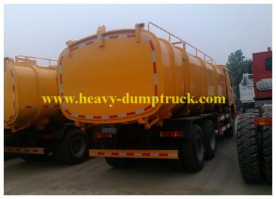 China Model Garbage Truck 16cbm 290hp 10 wheels 6x4 Euro II HW15710 single sleeper ISO for sale