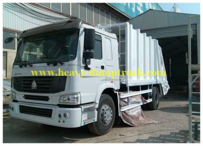 China Compressed Sanitation Garbage Truck 6X4 for transporting rubbish for sale