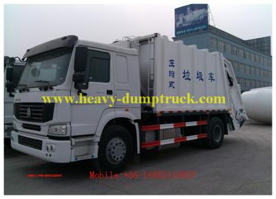 China 4x2 10 cbm Sanitation Garbage Truck , Refuse Collection Trucks 10 CBM for sale