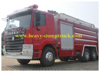 China De Vrachtwagenssinotruk HOWO 375hp 6X4 16000L Koolstofstaal van de brandmotor Te koop