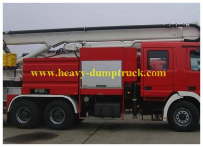 China CCC 8×4 Driving Fire Service Truck 25T Capacity with Fire pump for sale