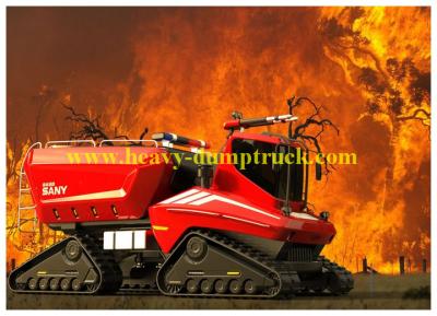 China 7CBM Fire Fighting Truck 4x2 Euro Ⅲ 336 Hp Diesel Fuel Type powder Storage for sale