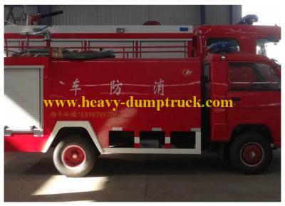 China ISO Fire Fighting Trucks 8 Tons , Red Foam Fire Truck for city and forest for sale