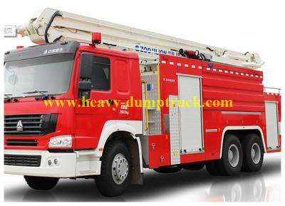 China Modern Fire Truck 6x4 12 CBM with warranty and spare parts , Fire Vehicle Equipment for sale