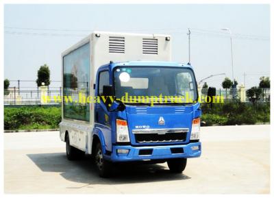 China CCC / BV Refrigerated Box Truck 95 hp with Euro IV emission for meat and fish for sale