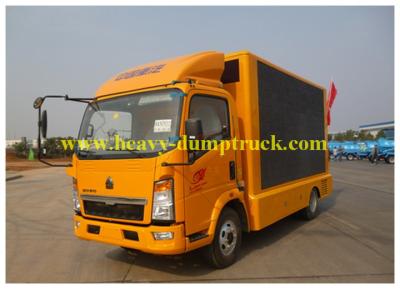 China Howo -20 C 3 tons Refrigerator box Trucks 5 to 7 cbm for South Africa for sale