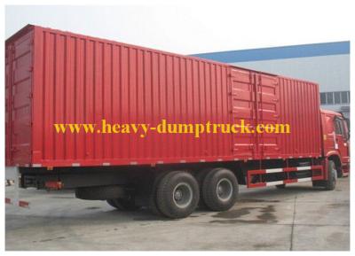 China Sinotruk Refrigerated box truck 6X4 10 wheels large capacity for fresh food for sale