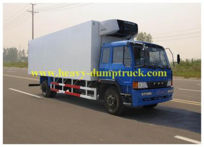 China Refrigerator box truck 4x2 drive for Africa , Sinotruk Howo Truck  for sale