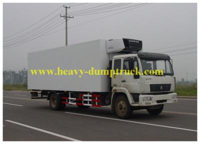 China Commercial Truck Refrigerators 4X2 5 tons ZZ1047 for freezing food for sale