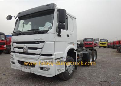 Chine Camion résistant de tracteur de Howo 6x4 420HP avec la boîte allemande de boîte de direction ZF8098 à vendre