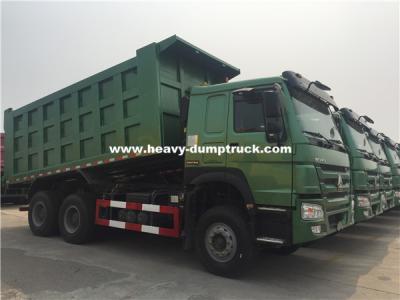 China camión volquete del ³ HOWO 6x4 371hp de los 20m instalado con la elevación media de la marca de HYVA con alta capacidad de elevación en venta