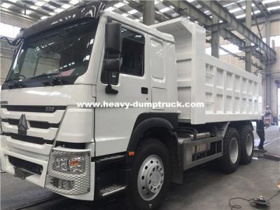 China 336hp 20m3 Heavy Duty Dump Truck with 12.00R24 tyre Special for Sudan Market for sale