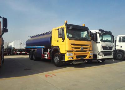 China Horsepower 371Hp Engine Oil Tank Truck , Oil Tanker Trailer 40m³ / H Pump Flow for sale