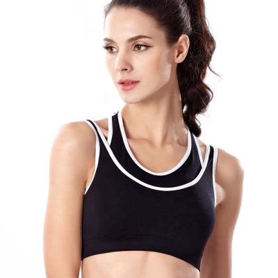 China Loose Breathable Active Culture Wear Sports Exercise Band Hot Molded White For Workout Sale Bras Yoga Sports Top Bra for sale