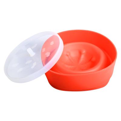 China Wholesale Popcorn Viable Outdoor Storage Snap Container Food Travel Silicone Bowl for sale