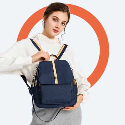 China Other Designer fashion New Fashion Girl Soft Women Casual Backpack For College Student Hand bag Large Capacity Shoulder Bag Mommy Back for sale