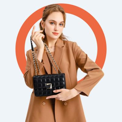 China Other Small Crowdsourcing Women'S New 2023 Korean Fashion Square Bag Summer Ins Fresh Slung Chain Women'S Bag for sale