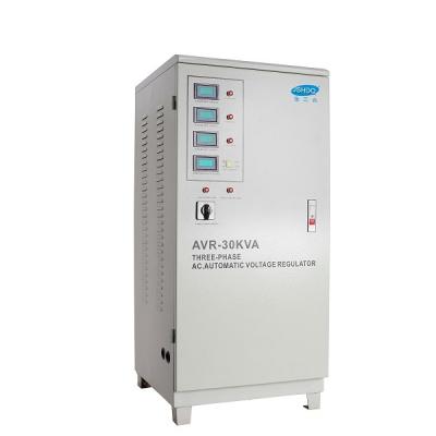 China SVC TNS SBW 50KVA Servo Three Phase Regulator Stabilizer SVC Motor Votage for sale