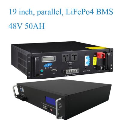 China Telecom 19 Inch 2U UPS 3KVA DC48V Rack Mount For Telecoms With LiFePo4 4850 Battery for sale