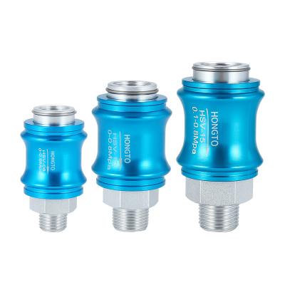 China HONGTO Hotels HONGTO Aluminum Hand Push Valve HSV Series Pneumatic Slide Contact Hand Control Slide Valve for sale