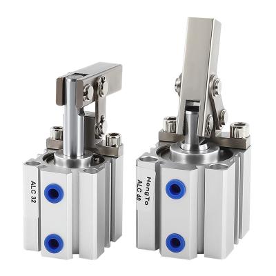 China Hotels HongTo ALC JGL Torsion Clamp Pneumatic Cylinder ALC 25/32/40/50/63 JGL25/32/40/50/63 for sale