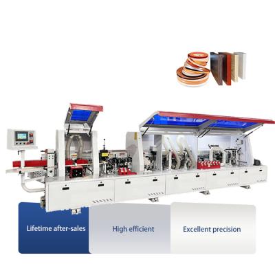 China MDF Production / HDF Production PVC Edge Banding Machine Straight Automatic Edge Banding Machine For Furniture for sale