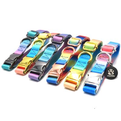 China Hot Selling Personalized Product Pet Collar Pet Accessories Collar Walking Leash With Multiple Color for sale