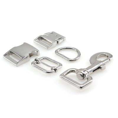 China High Quality Dog Hook D Clips Adjustable Slide Quick Release Buckles Dog Hooks For Dog Collar for sale