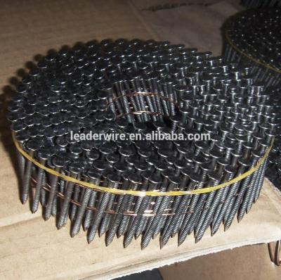 China Pallets PREGOS ELETROSOLDADOS PREGOS EM ROLO ANELADO LISO ESPIRAL S/P Coil Spikes 2.3mmX45mm RING for sale