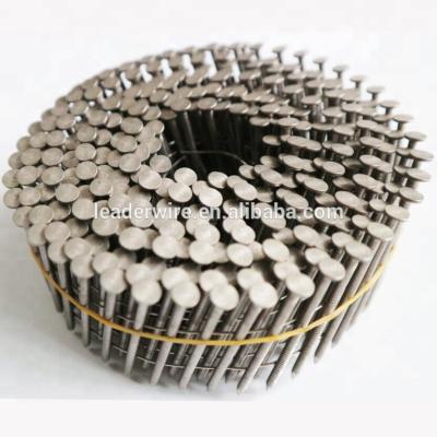 China Cheap Price Flat 2.5*50mm RING Stainless Steel Coil Nails for sale