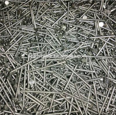 China Ring Shank Alu flat. Nails 2.5*50mm for wood for sale