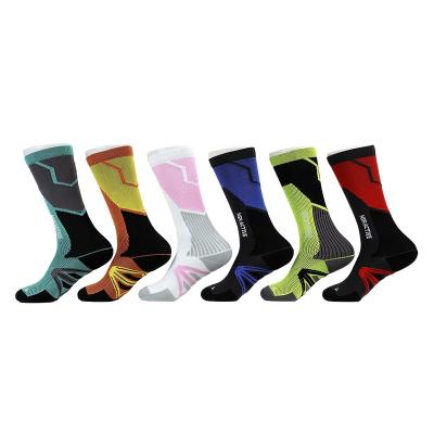 China High Quality Breathable Breathable Custom Sports Anti Slip Performance Basketball Socks for sale