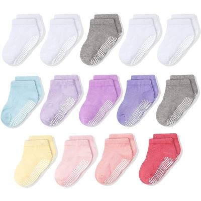 China QUICK DRY cute non-slip QUICK DRY handle combed cotton baby socks baby socks for sale