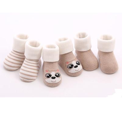 China Factory seamless antibacterial high quality baby bumps custom cute cartoon and comfortable socks for sale