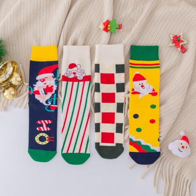 China Hot Selling Fashionable Happy Adult Cmax Cotton Christmas QUICK DRY SOCKS for sale