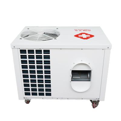 China No Need TTAC Installation--07HCWa 7kw 2T 24000BTU Mobile Field Tent Medical Hospital Air Conditioner for sale