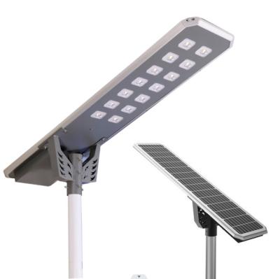 China Street All In One Integrated 100W Outdoor Waterproof IP65 Solar Street Light Led Solar Pole Street Light for sale